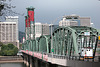 Portland images: Hawthorne bridge at the other end