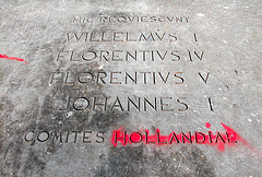 The grave of the counts of Holland at Rijnsburg