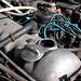 Engine of the Mercedes-Benz 250 CE