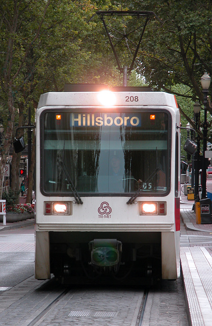 Portland images: light rail