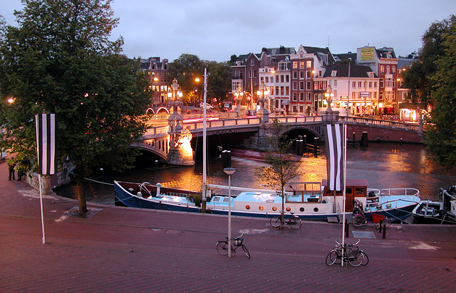 View of Amsterdam from the Opera