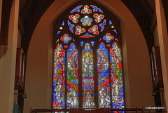 Largest Stained Glass window in Scotland, St Andrew's Cathedral, Inverness