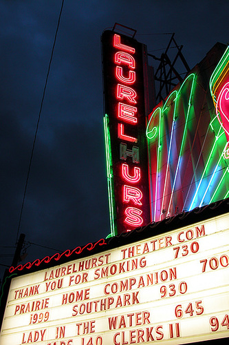 Portland images: Laurelhurst Cinema