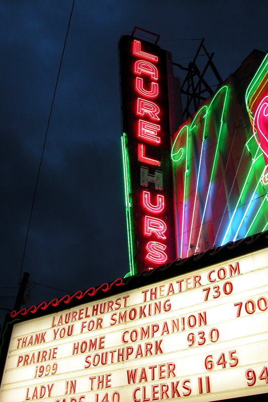 Portland images: Laurelhurst Cinema