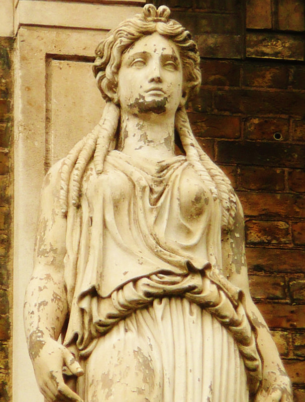 soane's coade stone caryatid