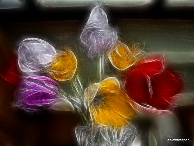 Fractalius III - Tulips Fractalius III - Tulips
