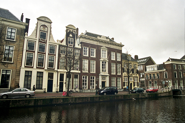 Canals of Leiden: the Rapenburg