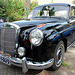 Oldtimer day at Ruinerwold: 1956 Mercedes-Benz 220 S