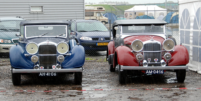 1938 Alvis 4.3 Cabriolet & 1939 Alvis Speed 25 Tourer