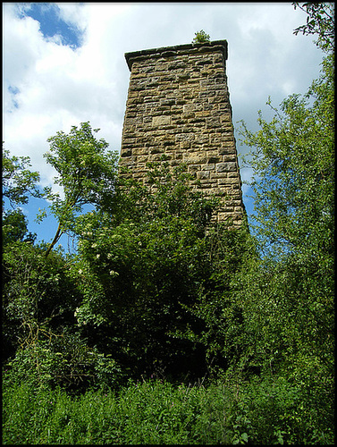 old viaduct pier