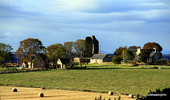 Blervie Castle ruins