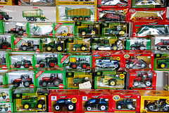 Oldtimer day at Ruinerwold: Toy tractors