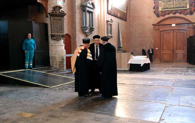 433rd dies natalis of Leiden University: professors who don't join in the procession