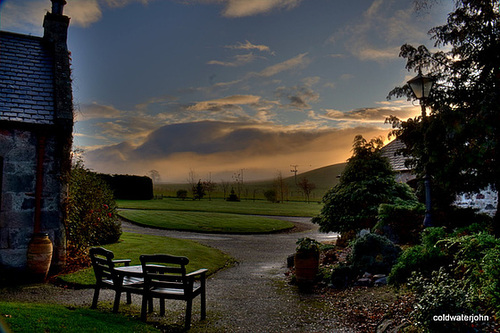 Misty Dawn from the courtyard - HDR 4102731484 o
