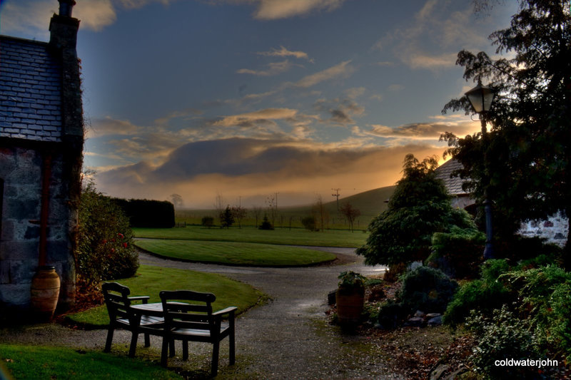 Misty Dawn from the courtyard - HDR 4102731484 o