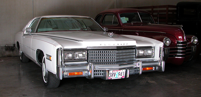 Cars of Portland: Cadillac Eldorado at a oldtimer garage