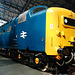 A visit to the National Railway Museum in York: Deltic locomotive 55002