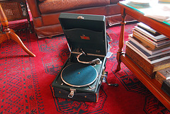 Old record player