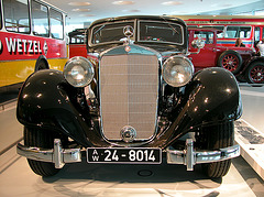 In the Mercedes Museum