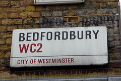 Bedfordbury and ghost