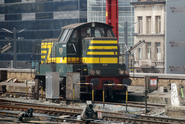 Little shunter 8219 at Brussels