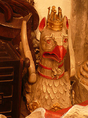 harefield church, middx, c17 tomb of the countess of derby, alice spencer, 1637