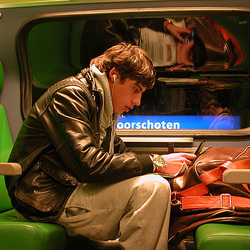 Self portrait with boy Self portrait with boy