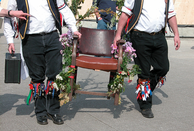 Morris dancing at Greenwich