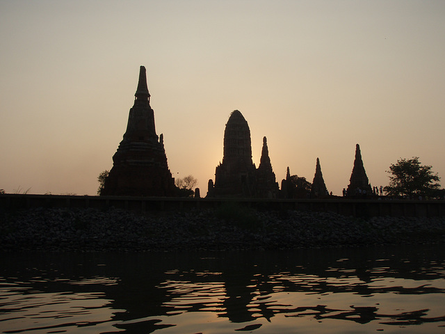 Ayuthaya river trip