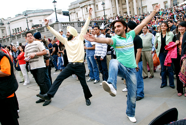 Sikh festival Vaisakhi at Trafalgar Square