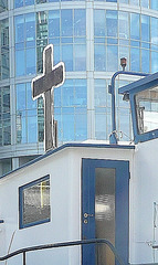 st.peter's floating church, docklands, london