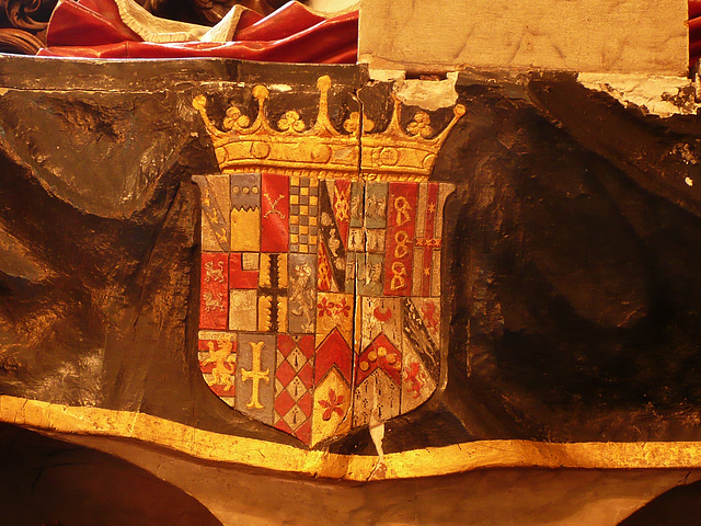 harefield church, middx, c17 tomb of the countess of derby, alice spencer, 1637