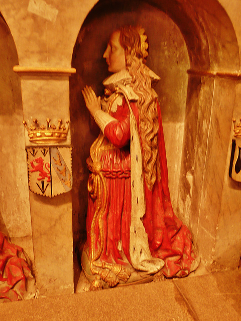 harefield church, middx, c17 tomb of the countess of derby, alice spencer, 1637