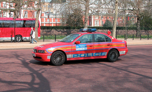 London police car