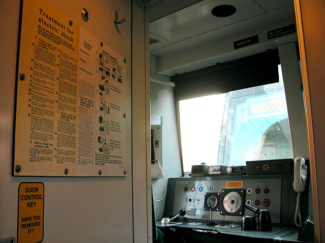 Open door to the cabin