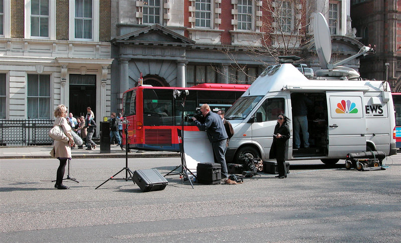 NBC News on Whitehall