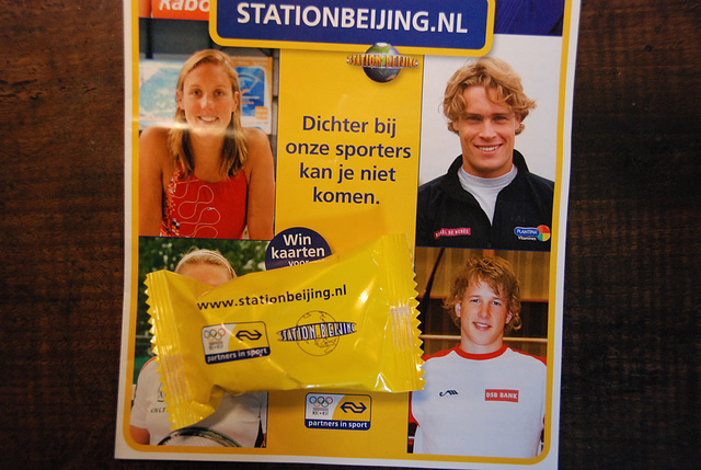 Dutch national railways jumping on the Olympic bandwagon