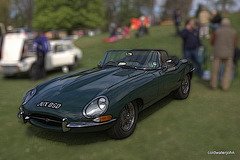 Jaguar E-Type at Summer Vintage rally