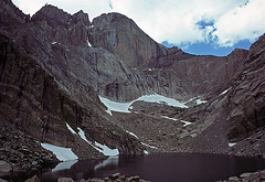 Long's Peak and Chasm Lake, Rocky Mountain National Park, Colorado