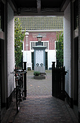 Leiden: entrance to the Bethlehem Court