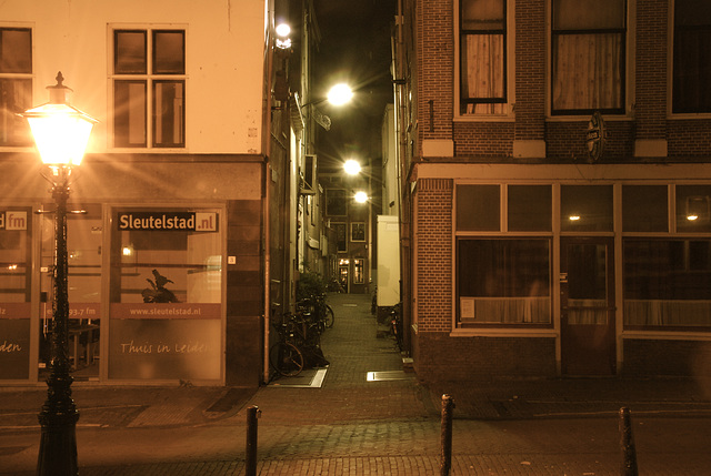 Night shots of Leiden