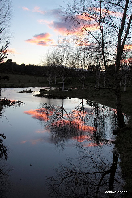 Twilight reflections