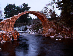 Carrbridge in winter