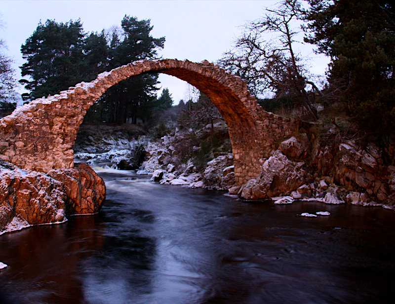 Carrbridge in winter