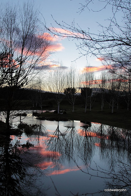 Twilight reflections