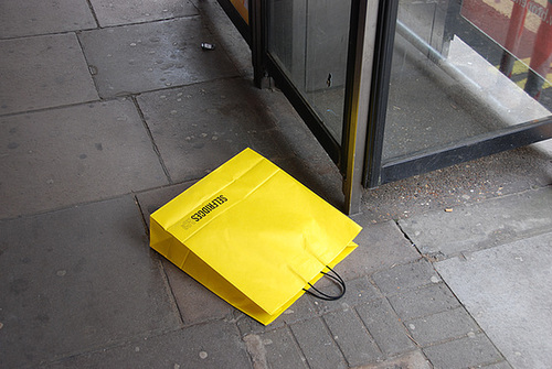 Unwanted Selfridges bag