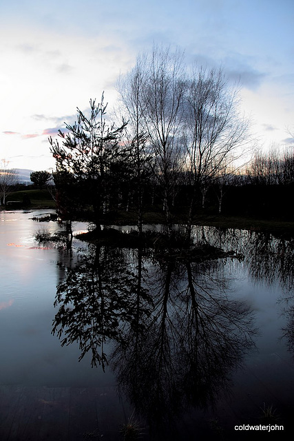 Twilight reflections