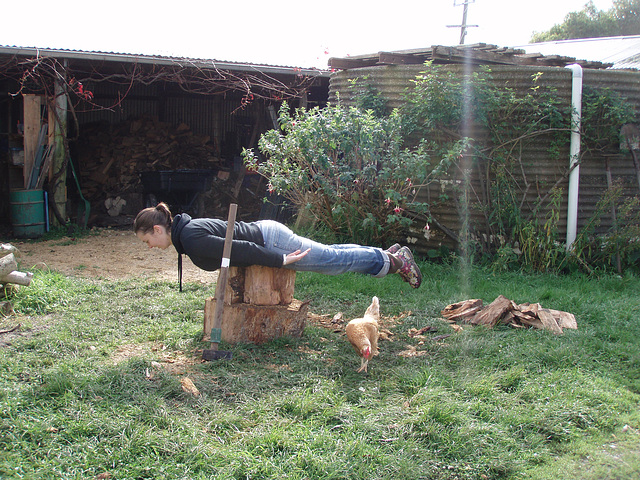 farmyard planking