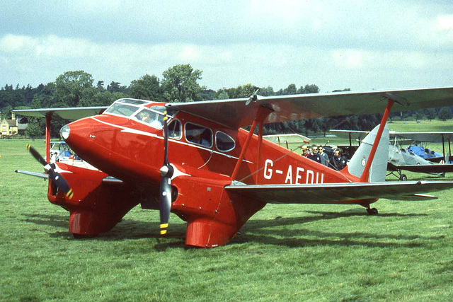 De Havilland Dragonfly G-AEDU