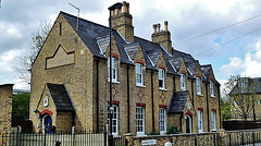 model cottages, st.anne's rd., tottenham, london